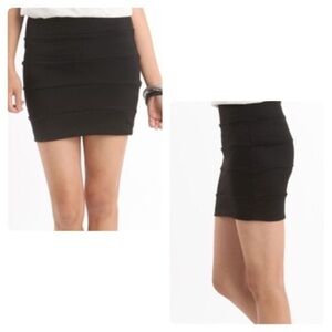 Pacsun Nollie black skirt xs